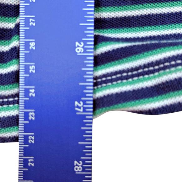 Tommy Bahama Island Zone Lot 2 Large Polos Supima Beach Preppy Solid Striped - Picture 10 of 11